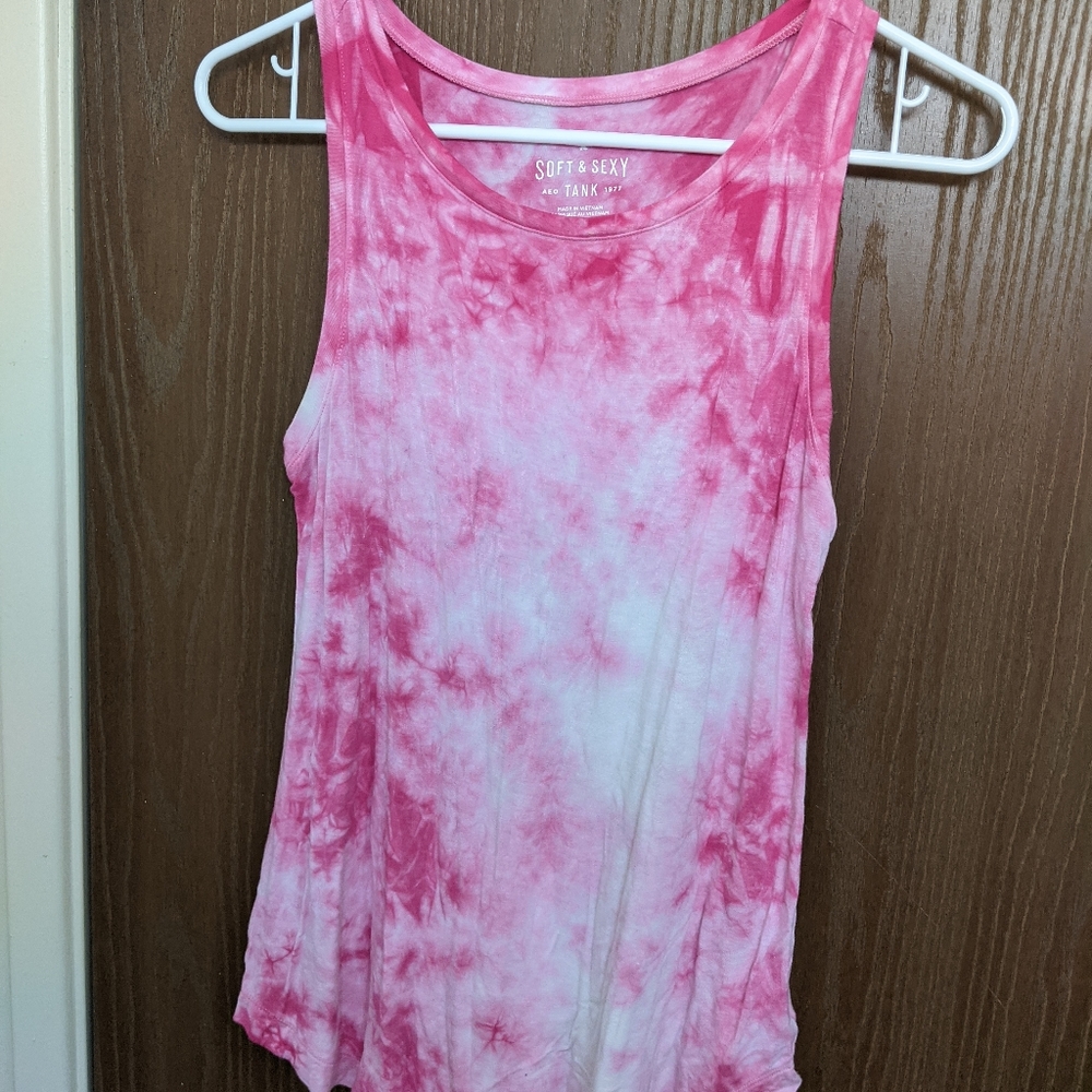 Soft and Sexy AE Tie Dye Tank Tops